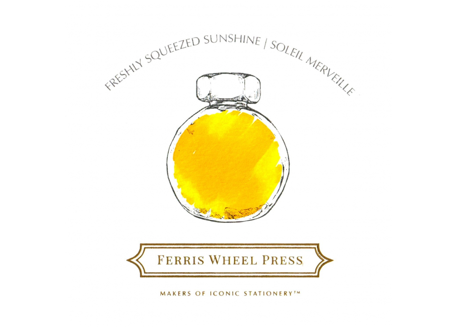Ferris Wheel Press 38ml Freshly Squeezed Sunshine Ink